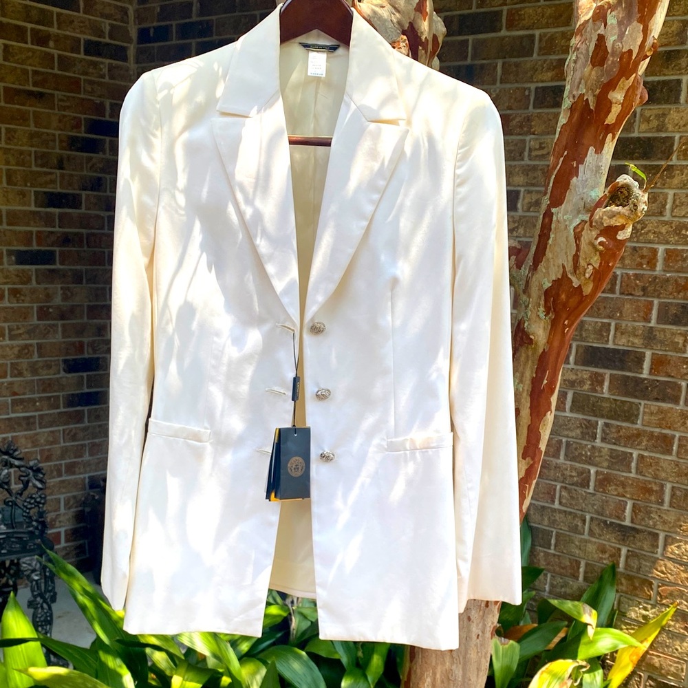 Versace blazer NWT🌹❤️‍🔥🍒